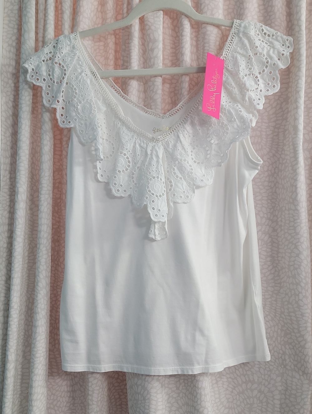 🌴 NWT Lilly Pulitzer Plaza Top - Resort White